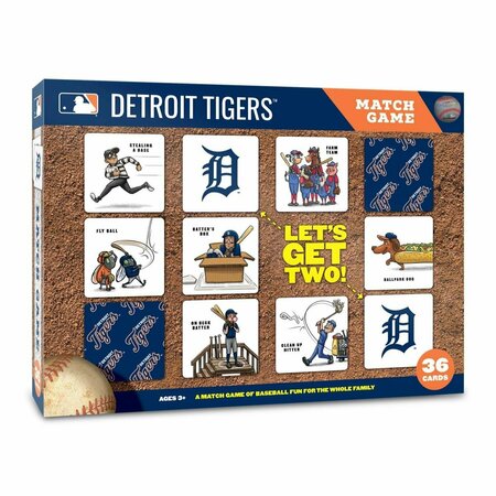 YOUTHEFAN MLB Detroit Tigers Licensed Memory Match Game 2500720